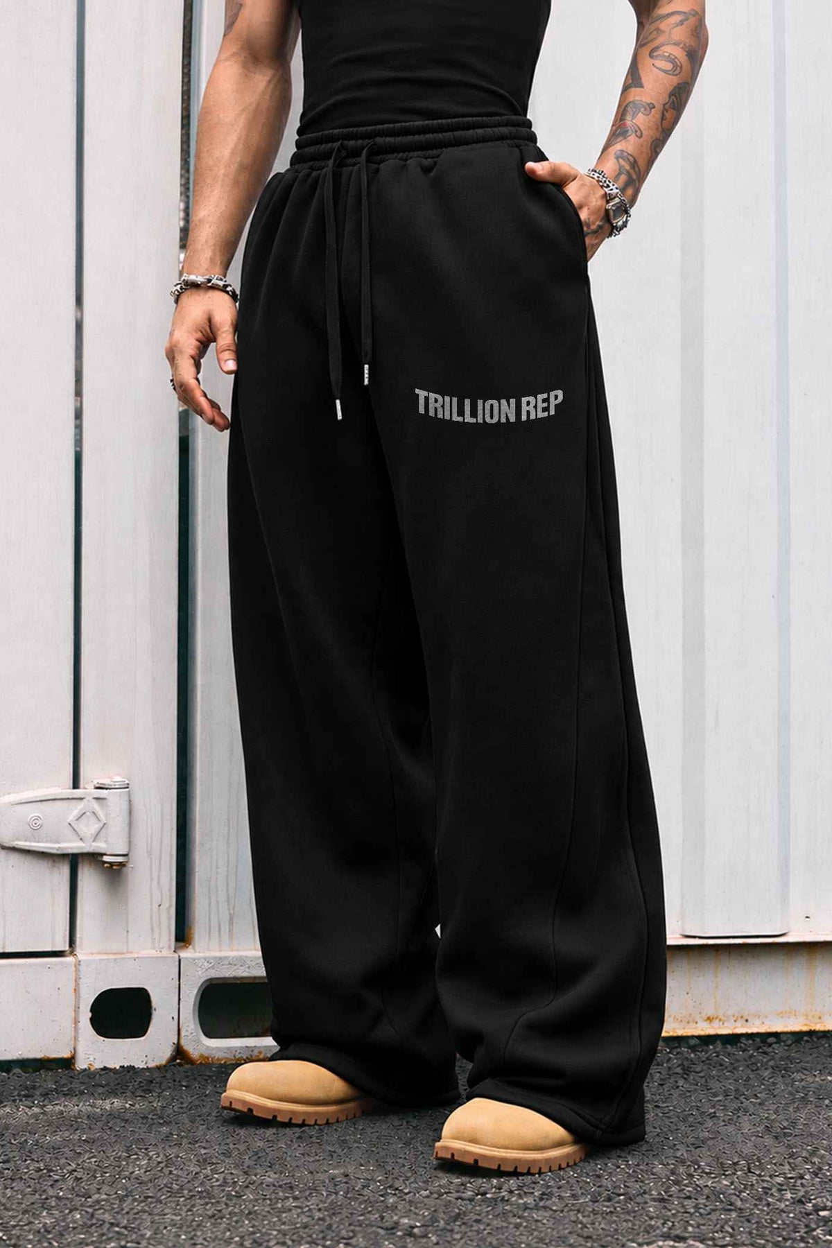 THE REP BAGGY PANT (Black)