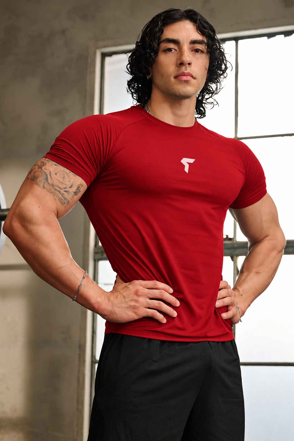 Core Compression Tee (Red)