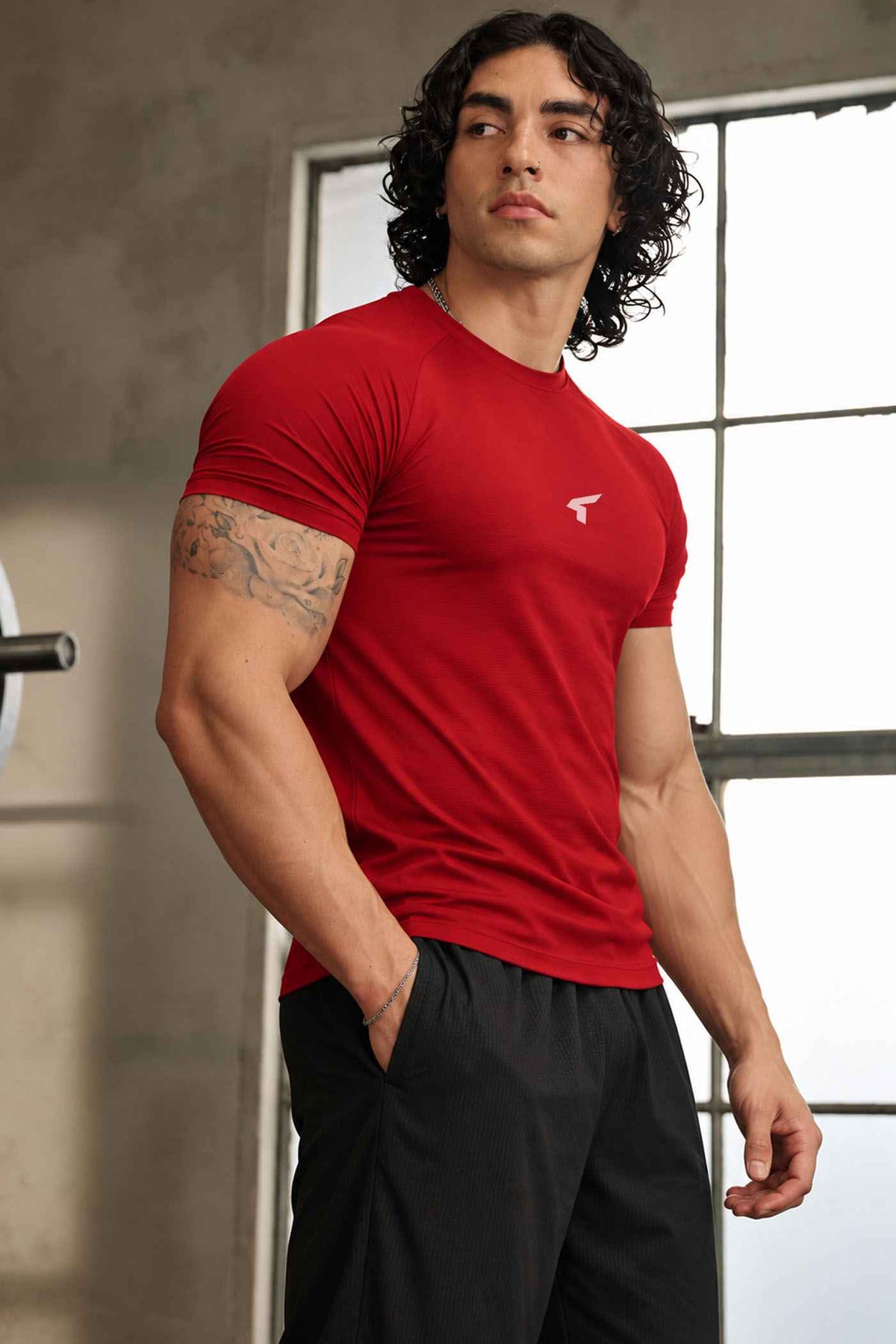 Core Compression Tee (Red)