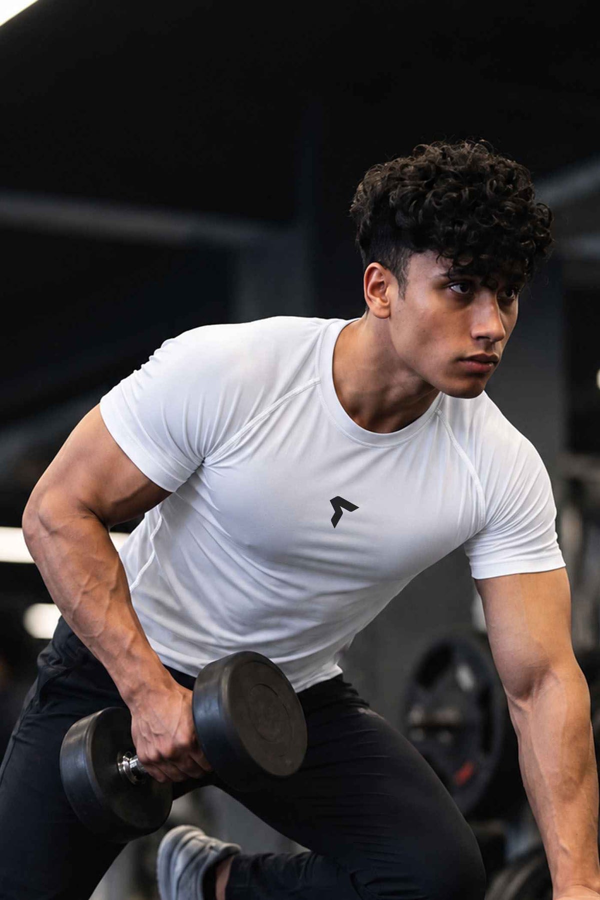 Core Compression Tee (White)